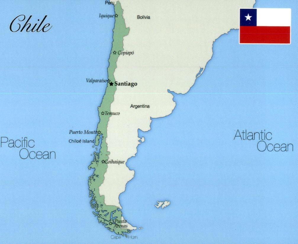 ਚਿਲੇ iquique ਨਕਸ਼ਾ