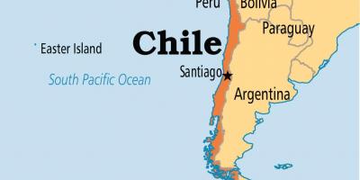 Santiago de Chile ਦਾ ਨਕਸ਼ਾ